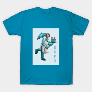 ANIME MAN MBTI ESFJ T-Shirt